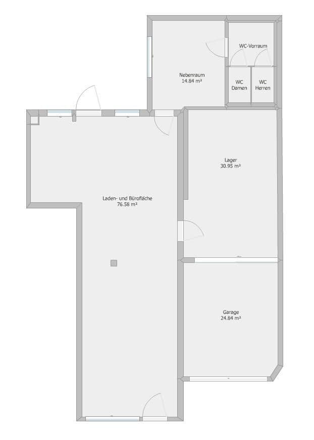 Prenájom kancelárie 155 m², Krumbachstraße, Freising, Bavorsko Prenájom kancelárie 155 m², Krumbachstraße, Freising, Bavorsko