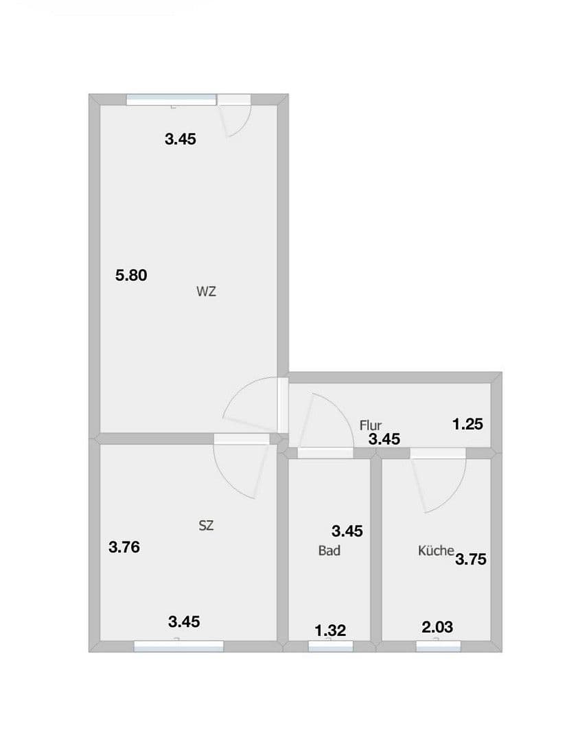 Prenájom bytu 2-izbový 51 m², Karl-Liebknecht-Ring, Greifswald, Meklenbursko-Predpomoransko Prenájom bytu 2-izbový 51 m², Karl-Liebknecht-Ring, Greifswald, Meklenbursko-Predpomoransko