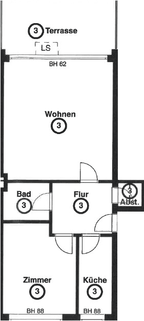 Prenájom bytu 2-izbový 62 m², Holstenhofweg 8, Hamburg, Hamburg Prenájom bytu 2-izbový 62 m², Holstenhofweg 8, Hamburg, Hamburg