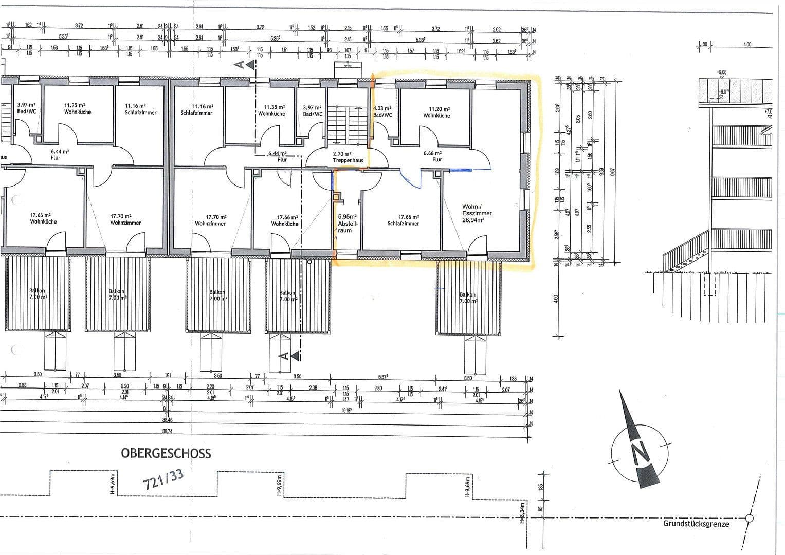 Prenájom bytu 3-izbový 81 m², Siedlung 17 und 18, Deggendorf, Bavorsko Prenájom bytu 3-izbový 81 m², Siedlung 17 und 18, Deggendorf, Bavorsko