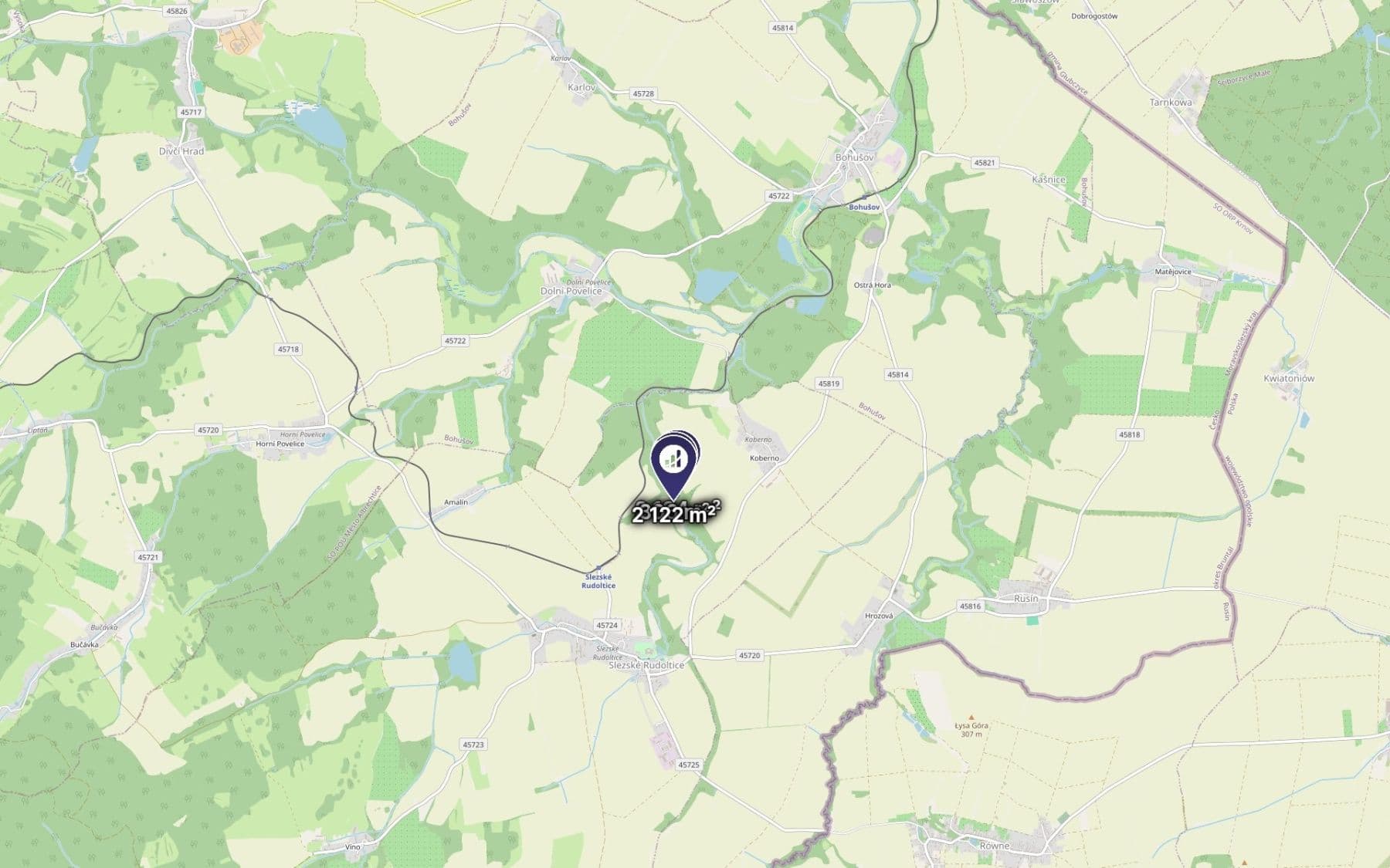 Predaj pozemku 2.889 m², Slezské Rudoltice, Moravskoslezský kraj Predaj pozemku 2.889 m², Slezské Rudoltice, Moravskoslezský kraj