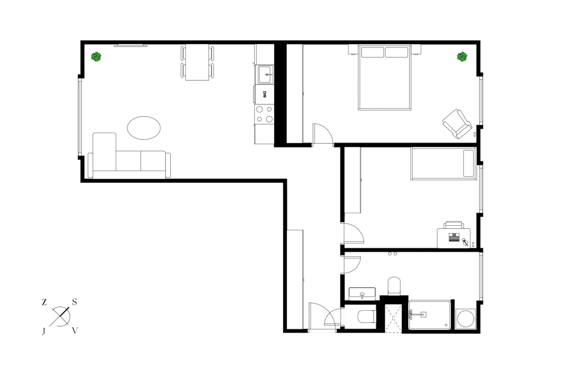 Predaj bytu 3-izbový 75 m², Hradeckých, Praha, Praha Predaj bytu 3-izbový 75 m², Hradeckých, Praha, Praha