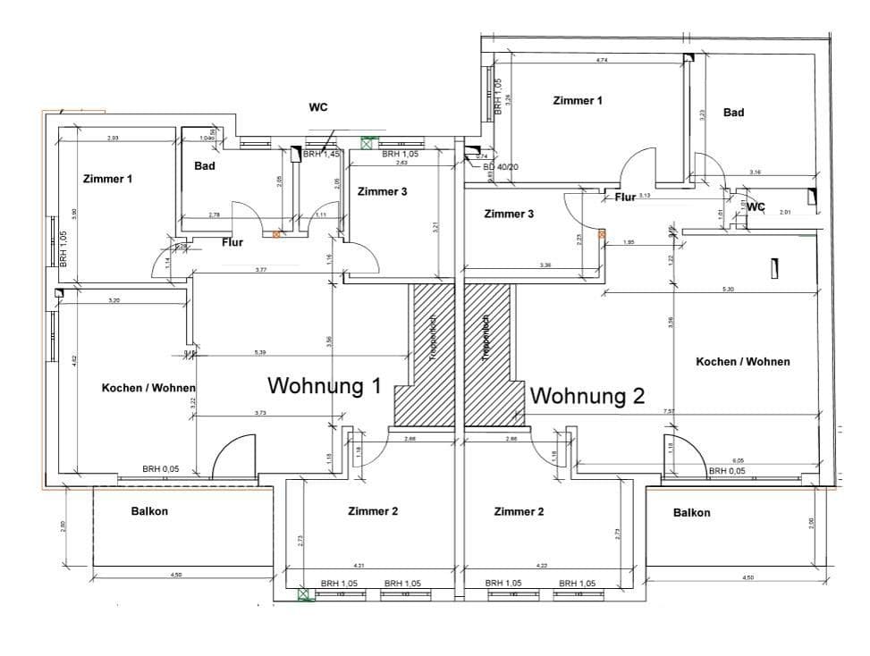 Prenájom bytu 4-izbový 99 m², Flörsheim, Hesensko Prenájom bytu 4-izbový 99 m², Flörsheim, Hesensko