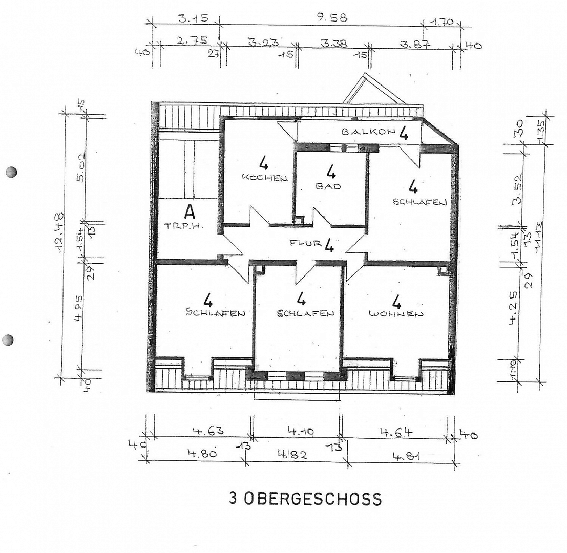 Prenájom bytu 4-izbový 126 m², Fröhnstraße 61, Pirmasens, Porýnie-Falcko Prenájom bytu 4-izbový 126 m², Fröhnstraße 61, Pirmasens, Porýnie-Falcko