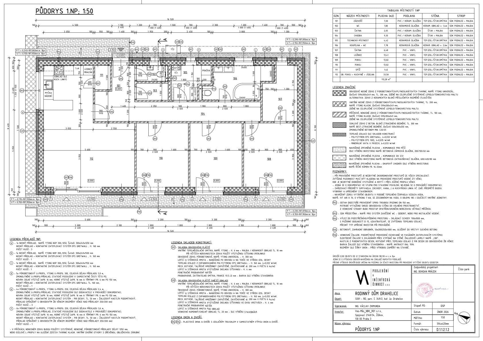 Predaj domu 113 m², pozemok 539 m², Drahelická, Nymburk, Středočeský kraj Predaj domu 113 m², pozemok 539 m², Drahelická, Nymburk, Středočeský kraj