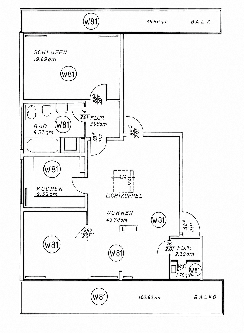 Predaj bytu 3-izbový 101 m², Offenbach am Main, Hesensko Predaj bytu 3-izbový 101 m², Offenbach am Main, Hesensko