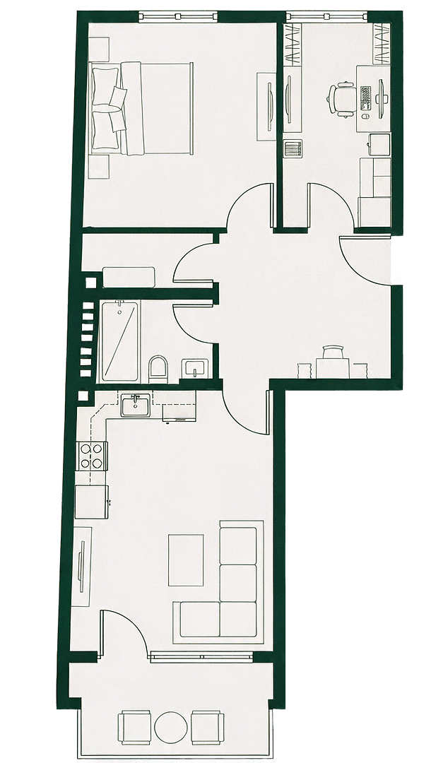 Predaj bytu 3-izbový 61 m², Juliusstraße 13, Braunschweig, Dolné Sasko Predaj bytu 3-izbový 61 m², Juliusstraße 13, Braunschweig, Dolné Sasko