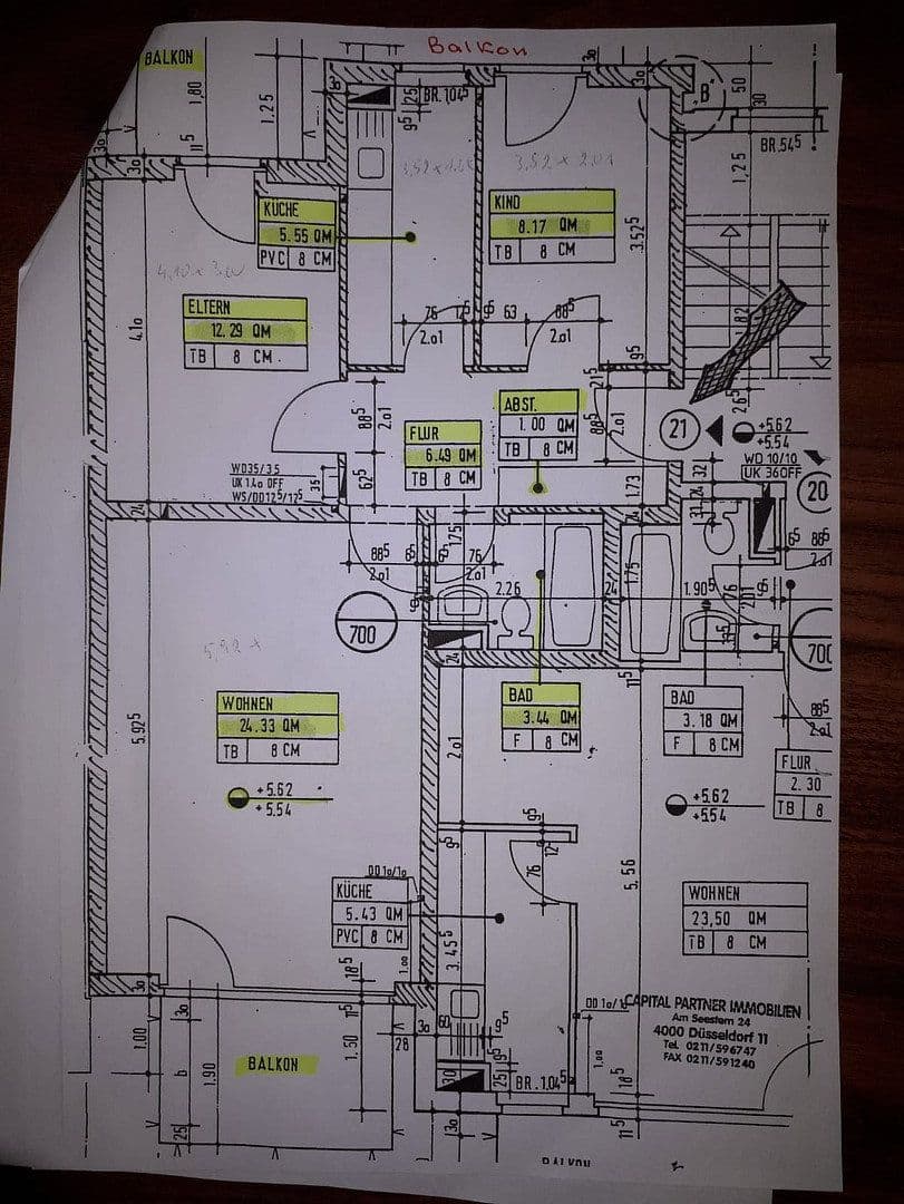 Prenájom bytu 3-izbový 70 m², In der Donk 34, Düsseldorf, Severné Porýnie - Westfálsko Prenájom bytu 3-izbový 70 m², In der Donk 34, Düsseldorf, Severné Porýnie - Westfálsko