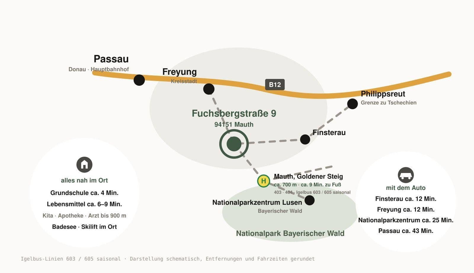 Prenájom bytu 3-izbový 93 m², Fuchsbergstraße 9, Mauth, Bavorsko Prenájom bytu 3-izbový 93 m², Fuchsbergstraße 9, Mauth, Bavorsko