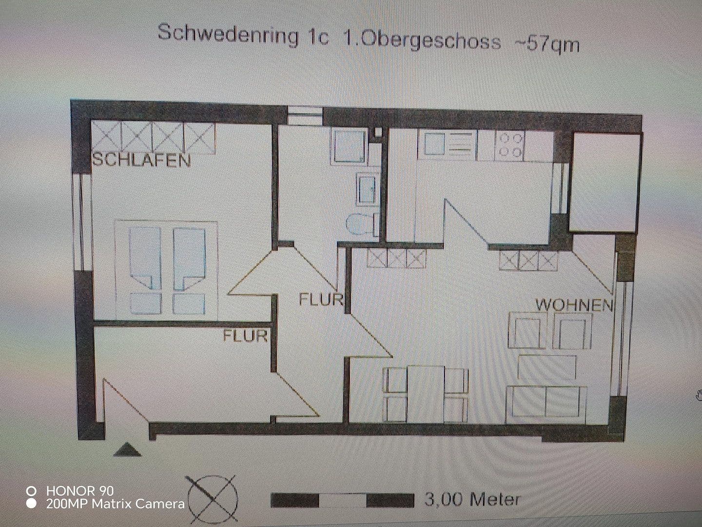 Prenájom bytu 2-izbový 58 m², Schwedenring 1c, Bornhöved, Šlezvicko-Holštajnsko Prenájom bytu 2-izbový 58 m², Schwedenring 1c, Bornhöved, Šlezvicko-Holštajnsko