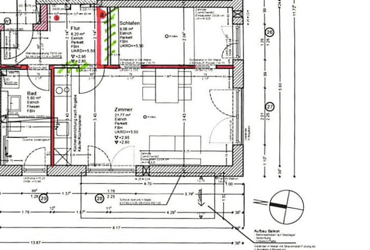 Prenájom bytu 2-izbový 42 m², München, Bavorsko Prenájom bytu 2-izbový 42 m², München, Bavorsko