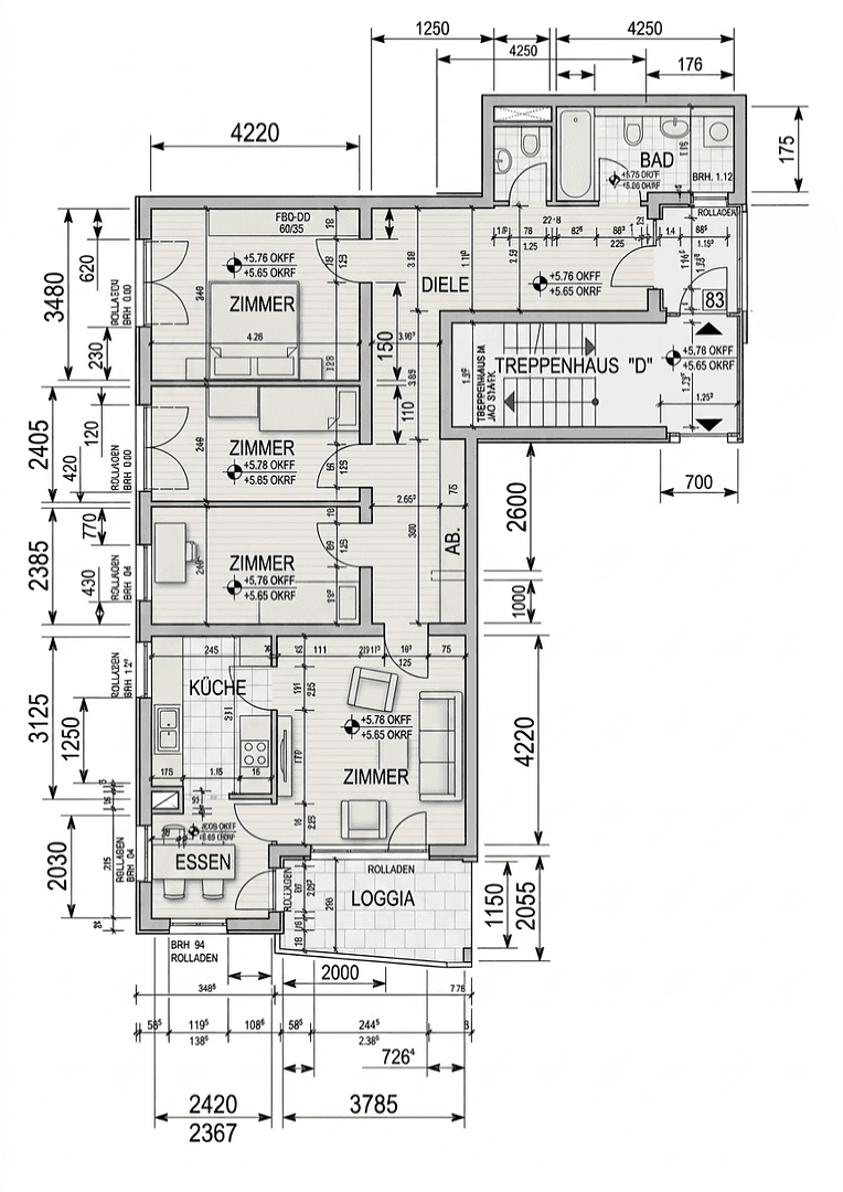 Predaj bytu 4-izbový 101 m², Charlotte-E.-Pauly-Straße 34, Berlin, Berlín Predaj bytu 4-izbový 101 m², Charlotte-E.-Pauly-Straße 34, Berlin, Berlín