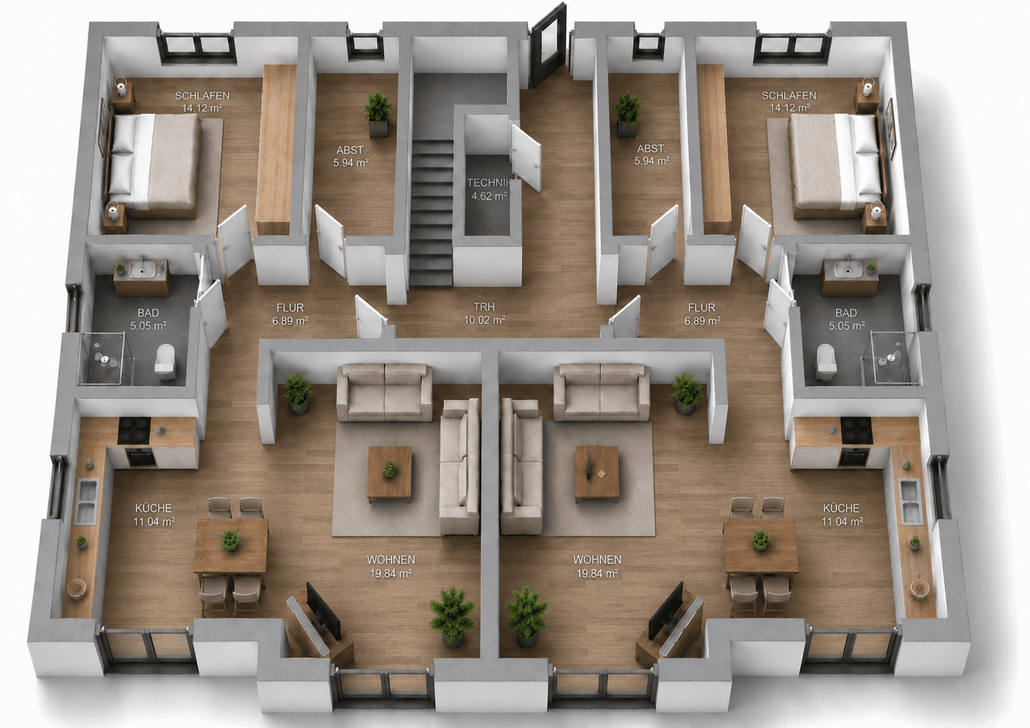 Predaj bytu 2-izbový 63 m², Bergstraße 19, Scheeßel, Dolné Sasko Predaj bytu 2-izbový 63 m², Bergstraße 19, Scheeßel, Dolné Sasko