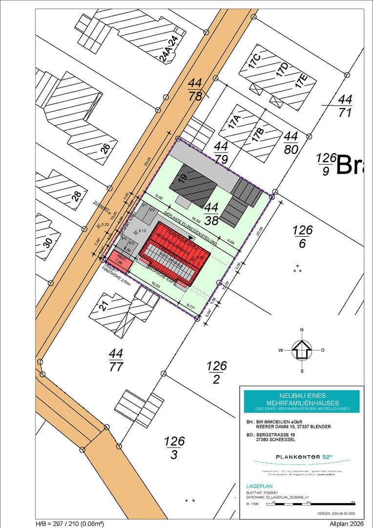 Predaj bytu 2-izbový 63 m², Bergstraße 19, Scheeßel, Dolné Sasko Predaj bytu 2-izbový 63 m², Bergstraße 19, Scheeßel, Dolné Sasko