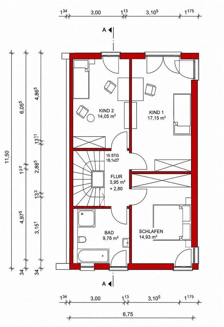 Predaj domu 144 m², pozemok 384 m², Waal, Bavorsko Predaj domu 144 m², pozemok 384 m², Waal, Bavorsko
