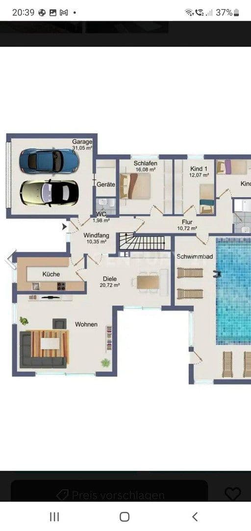 Predaj domu 156 m², pozemok 939 m², Gifhorn, Dolné Sasko Predaj domu 156 m², pozemok 939 m², Gifhorn, Dolné Sasko