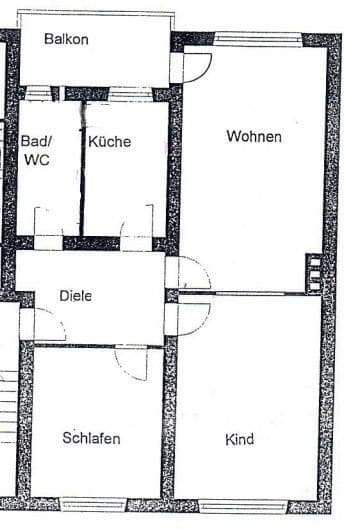 Prenájom bytu 3-izbový 88 m², Essen (Holsterhausen), Severné Porýnie - Westfálsko Prenájom bytu 3-izbový 88 m², Essen (Holsterhausen), Severné Porýnie - Westfálsko