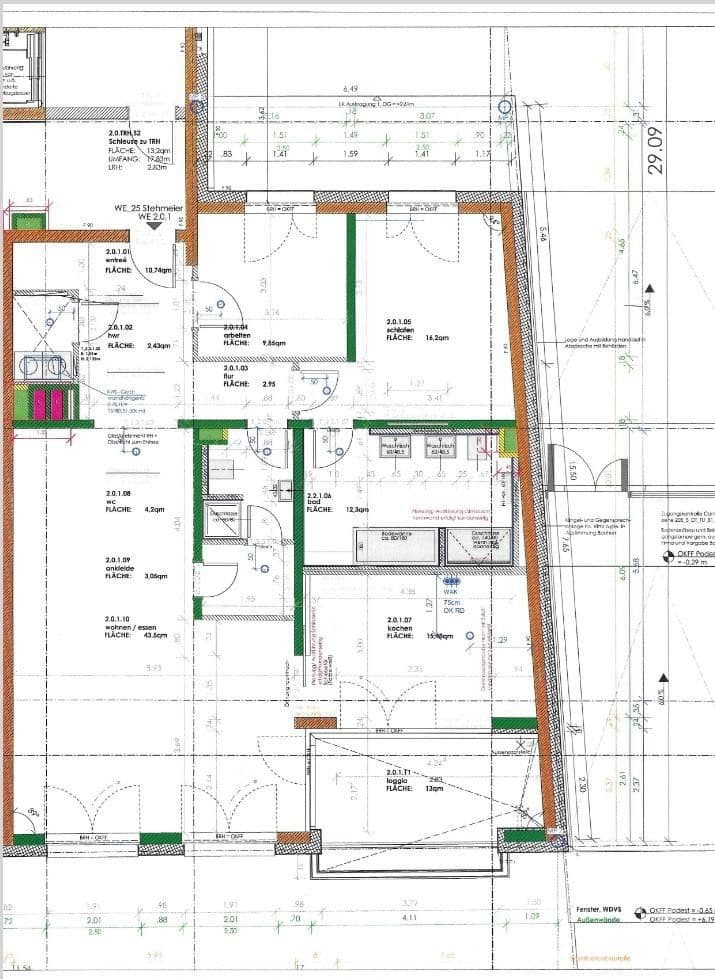 Prenájom bytu 3-izbový 128 m², Contrescarpe 95-97, Bremen, Brémy Prenájom bytu 3-izbový 128 m², Contrescarpe 95-97, Bremen, Brémy