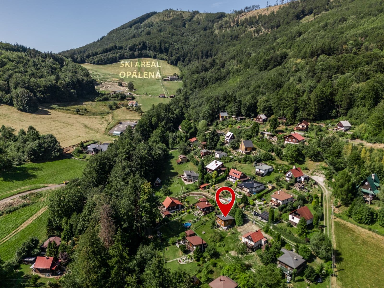 Predaj rekreačného objektu 34 m², pozemok 446 m², Pstruží, Moravskoslezský kraj Predaj rekreačného objektu 34 m², pozemok 446 m², Pstruží, Moravskoslezský kraj