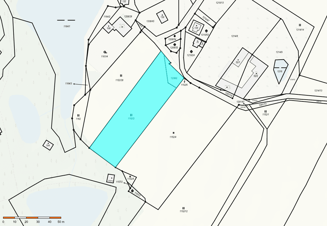 Predaj pozemku 2.888 m², Jílovice, Jihočeský kraj Predaj pozemku 2.888 m², Jílovice, Jihočeský kraj