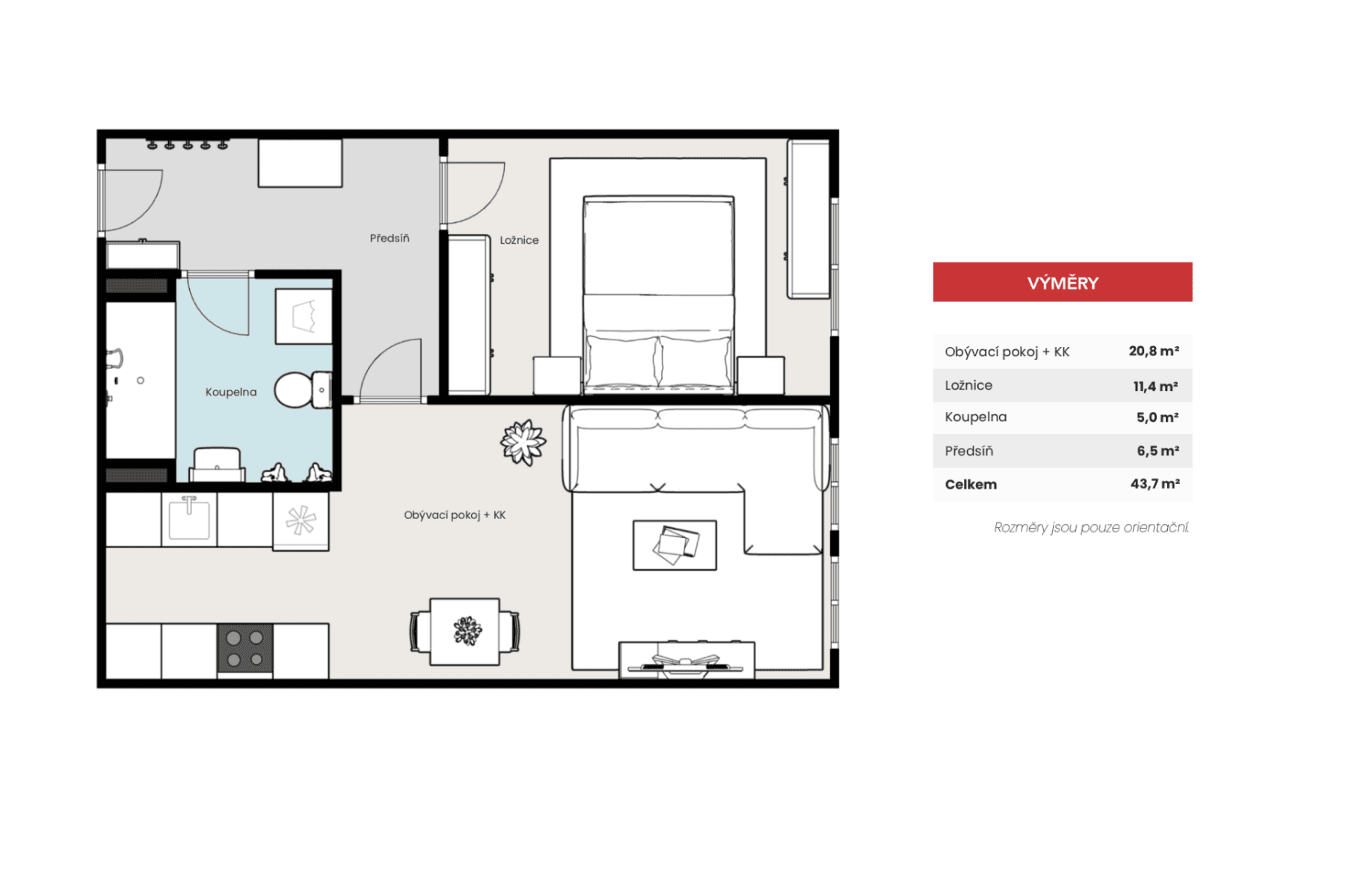 Predaj bytu 2-izbový 45 m², Zelenohorská, Praha, Praha Predaj bytu 2-izbový 45 m², Zelenohorská, Praha, Praha