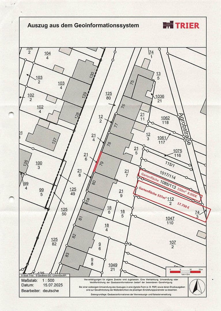 Predaj bytu 3-izbový 80 m², Ehranger Straße 79, Trier, Porýnie-Falcko Predaj bytu 3-izbový 80 m², Ehranger Straße 79, Trier, Porýnie-Falcko