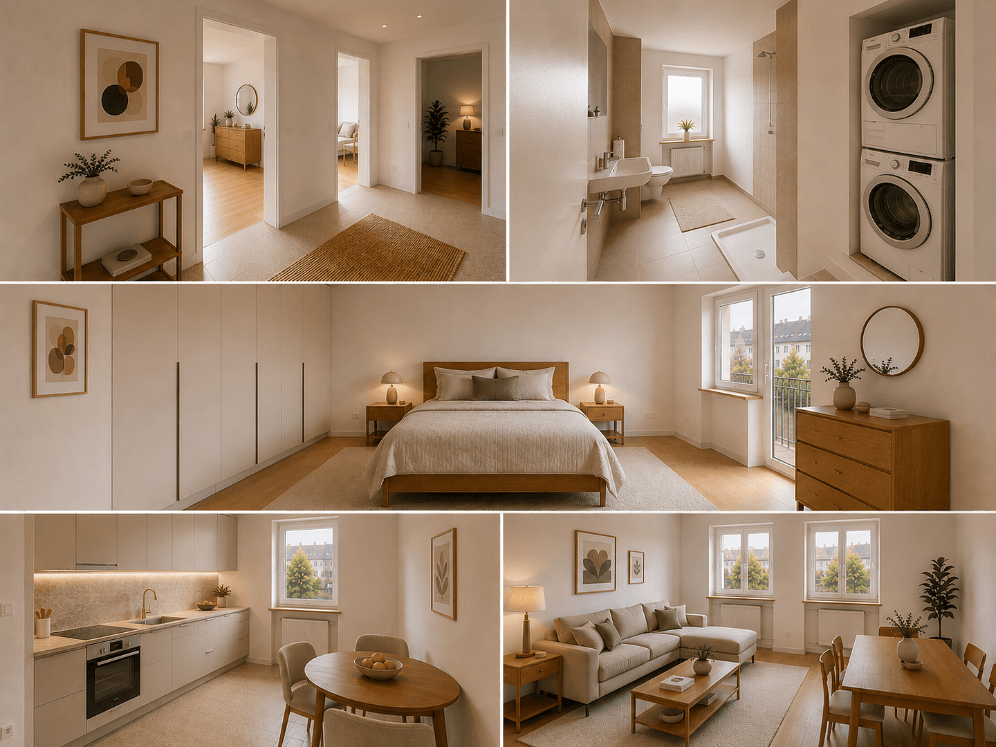 Prenájom bytu 3-izbový 82 m², Marktlerstrasse 58, Burghausen, Bavorsko Prenájom bytu 3-izbový 82 m², Marktlerstrasse 58, Burghausen, Bavorsko