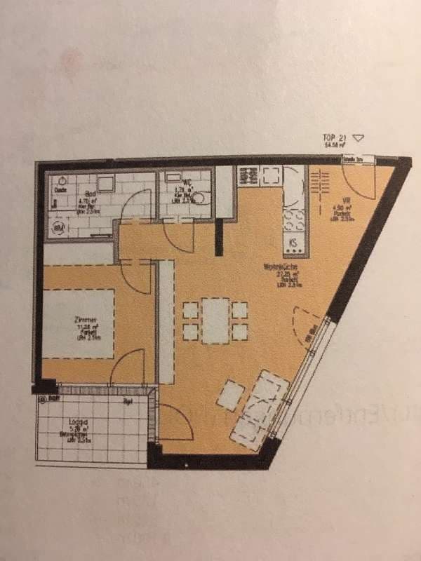 Prenájom bytu 2-izbový 55 m², Adolf Czettel Gasse 9, Wien, Viedeň Prenájom bytu 2-izbový 55 m², Adolf Czettel Gasse 9, Wien, Viedeň