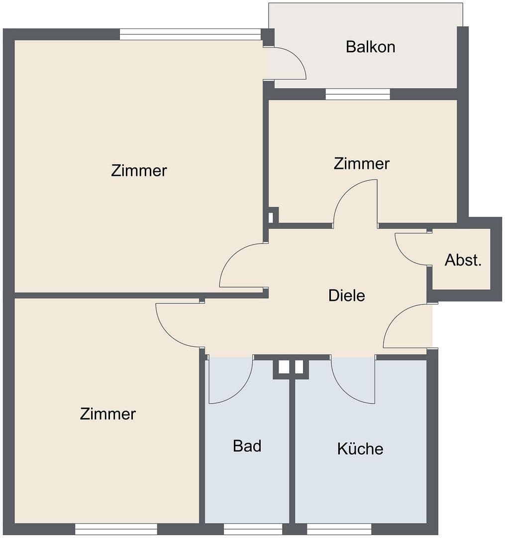 Predaj bytu 3-izbový 70 m², Gustav-Adolf-Straße 2, Amberg, Bavorsko Predaj bytu 3-izbový 70 m², Gustav-Adolf-Straße 2, Amberg, Bavorsko