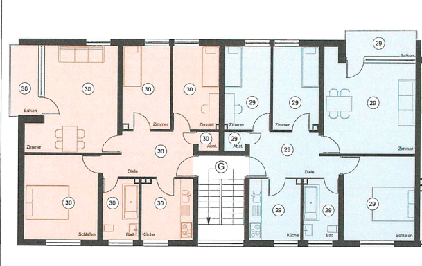 Predaj bytu 4-izbový 78 m², Gustav-Adolf-Straße 6, Amberg, Bavorsko Predaj bytu 4-izbový 78 m², Gustav-Adolf-Straße 6, Amberg, Bavorsko