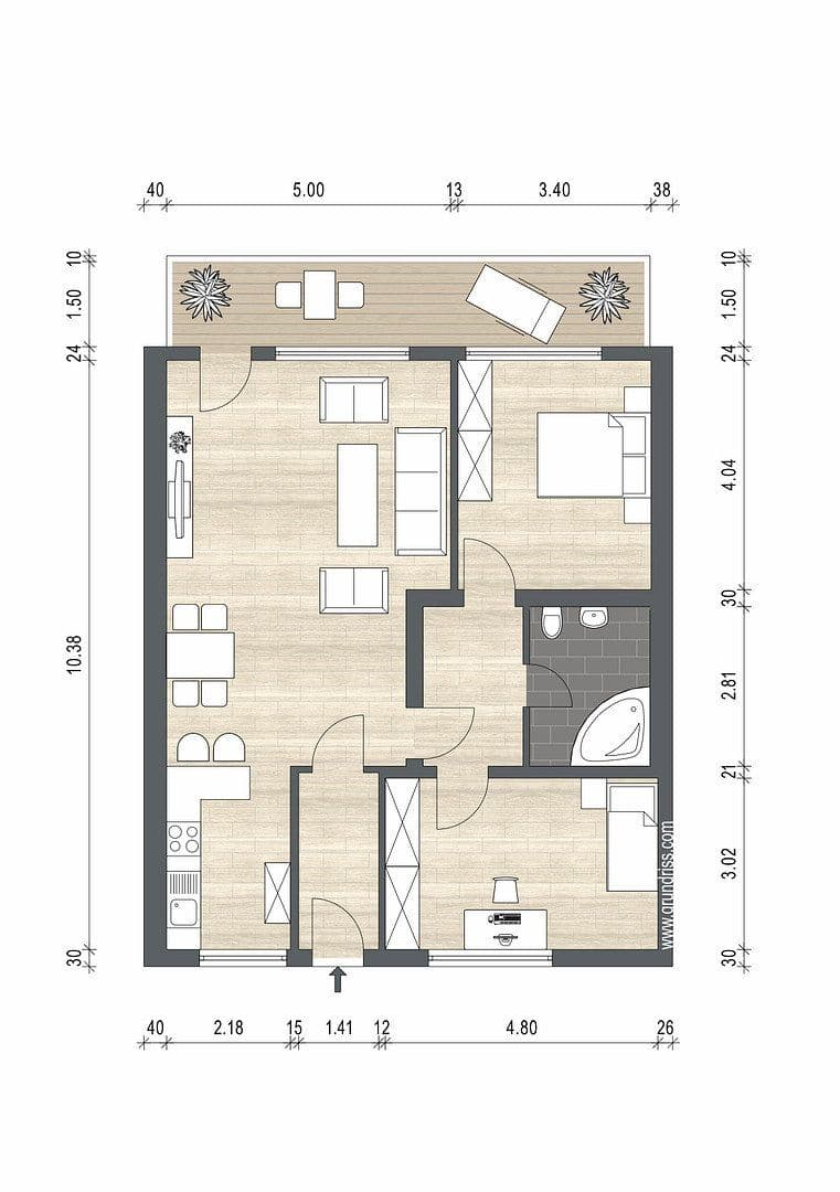 Predaj bytu 3-izbový 89 m², Kaarst, Severné Porýnie - Westfálsko Predaj bytu 3-izbový 89 m², Kaarst, Severné Porýnie - Westfálsko