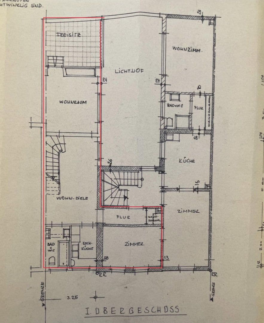 Prenájom bytu 4-izbový 97 m², Emrichruhstraße 41, Mainz, Porýnie-Falcko Prenájom bytu 4-izbový 97 m², Emrichruhstraße 41, Mainz, Porýnie-Falcko