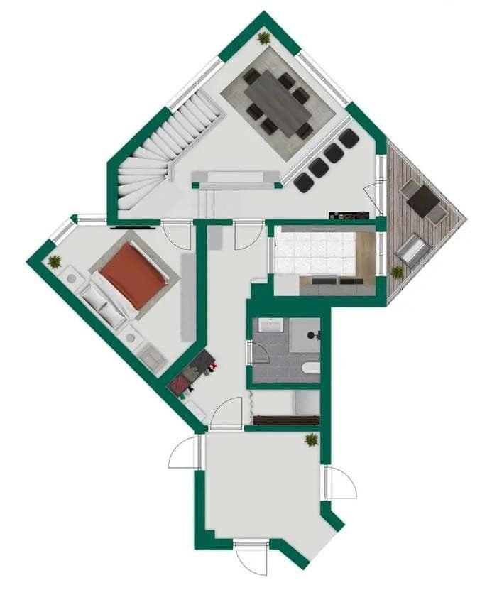 Prenájom bytu 4-izbový 110 m², Leonberg, Bádensko-Wurttembersko Prenájom bytu 4-izbový 110 m², Leonberg, Bádensko-Wurttembersko