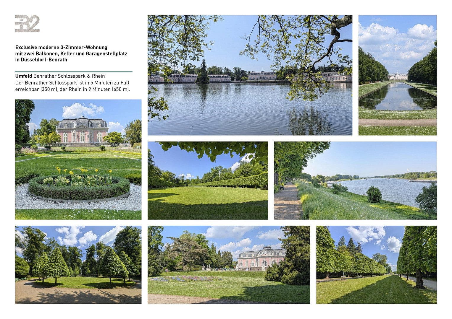 Prenájom bytu 3-izbový 128 m², Düsseldorf Benrath, Severné Porýnie - Westfálsko Prenájom bytu 3-izbový 128 m², Düsseldorf Benrath, Severné Porýnie - Westfálsko