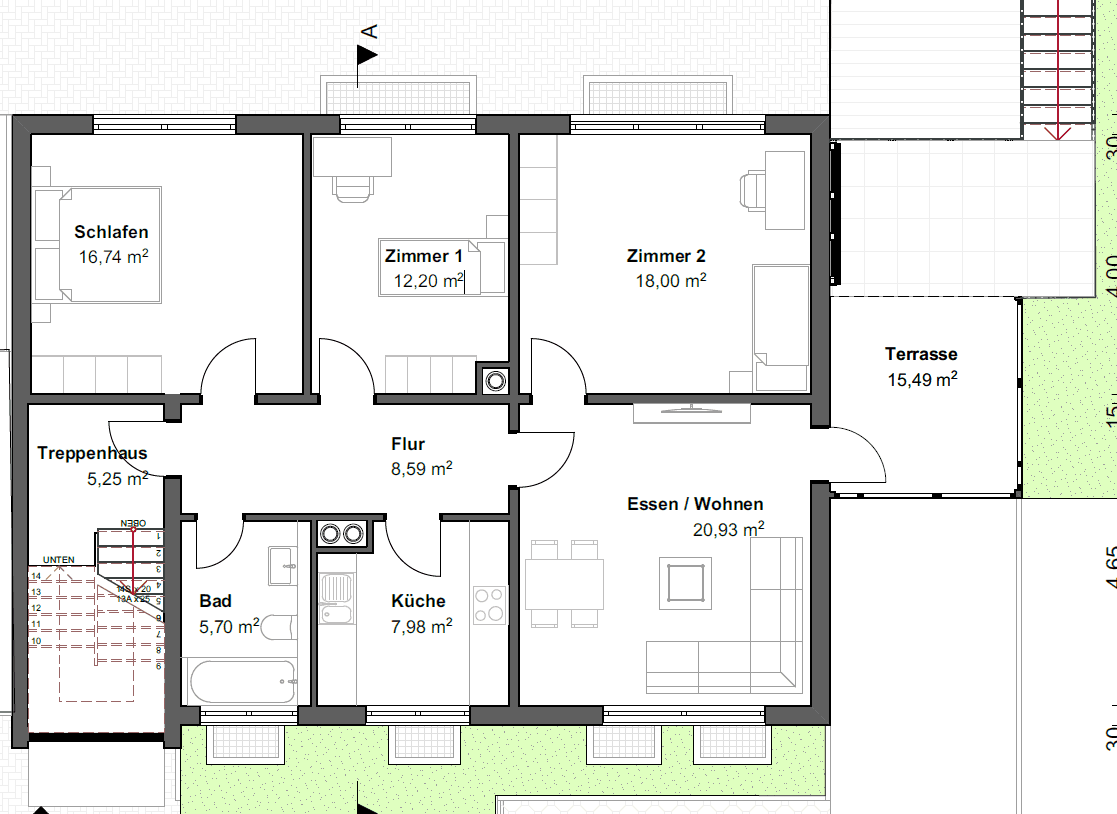 Prenájom bytu 4-izbový 98 m², Köllestraße 25, Ulm, Bádensko-Wurttembersko Prenájom bytu 4-izbový 98 m², Köllestraße 25, Ulm, Bádensko-Wurttembersko