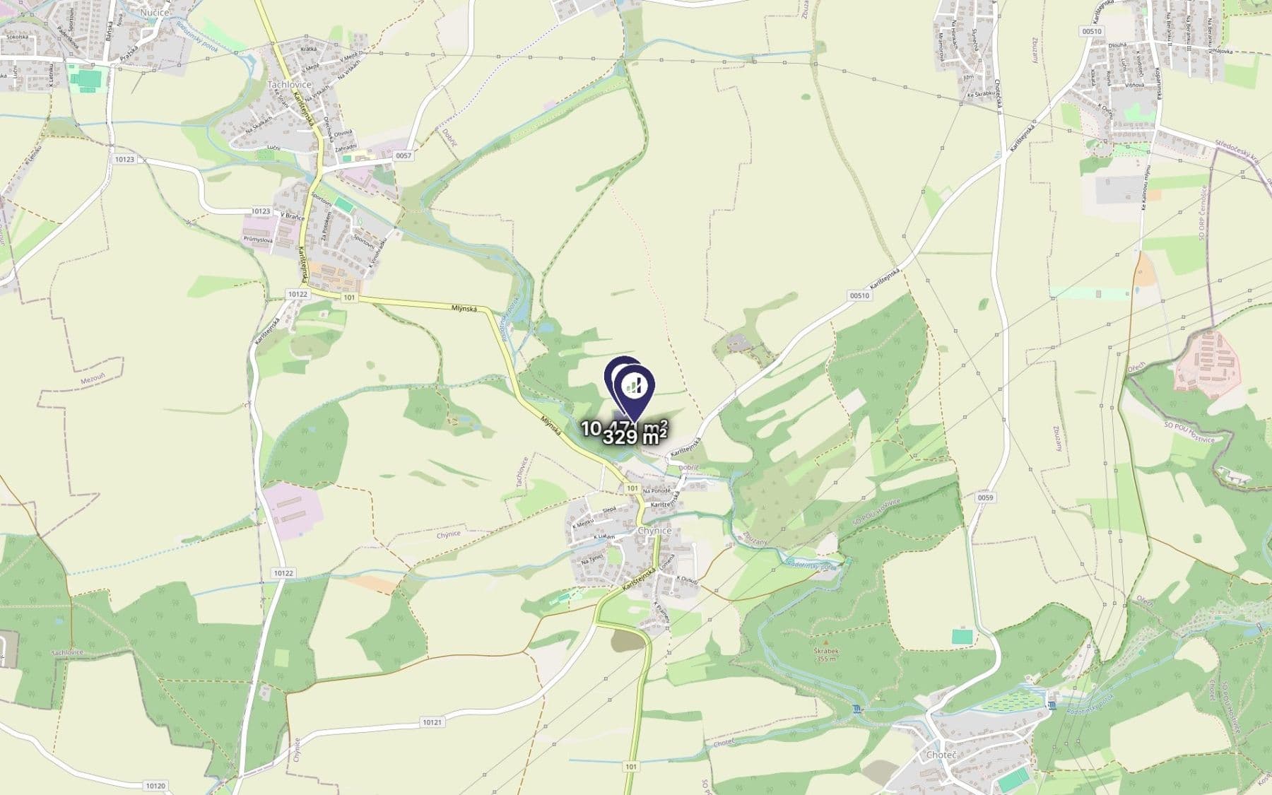 Predaj pozemku 2.430 m², Dobříč, Středočeský kraj Predaj pozemku 2.430 m², Dobříč, Středočeský kraj