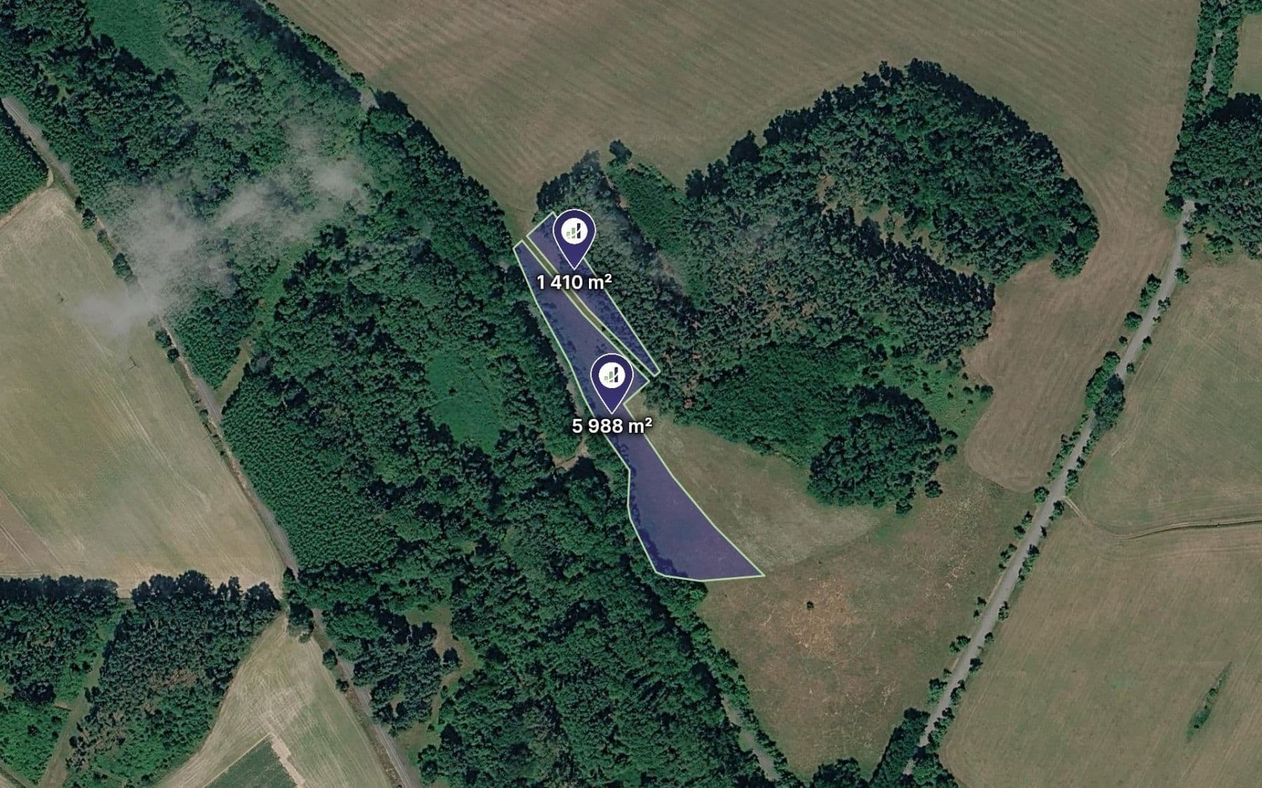 Predaj pozemku 7.398 m², Střemy, Středočeský kraj Predaj pozemku 7.398 m², Střemy, Středočeský kraj