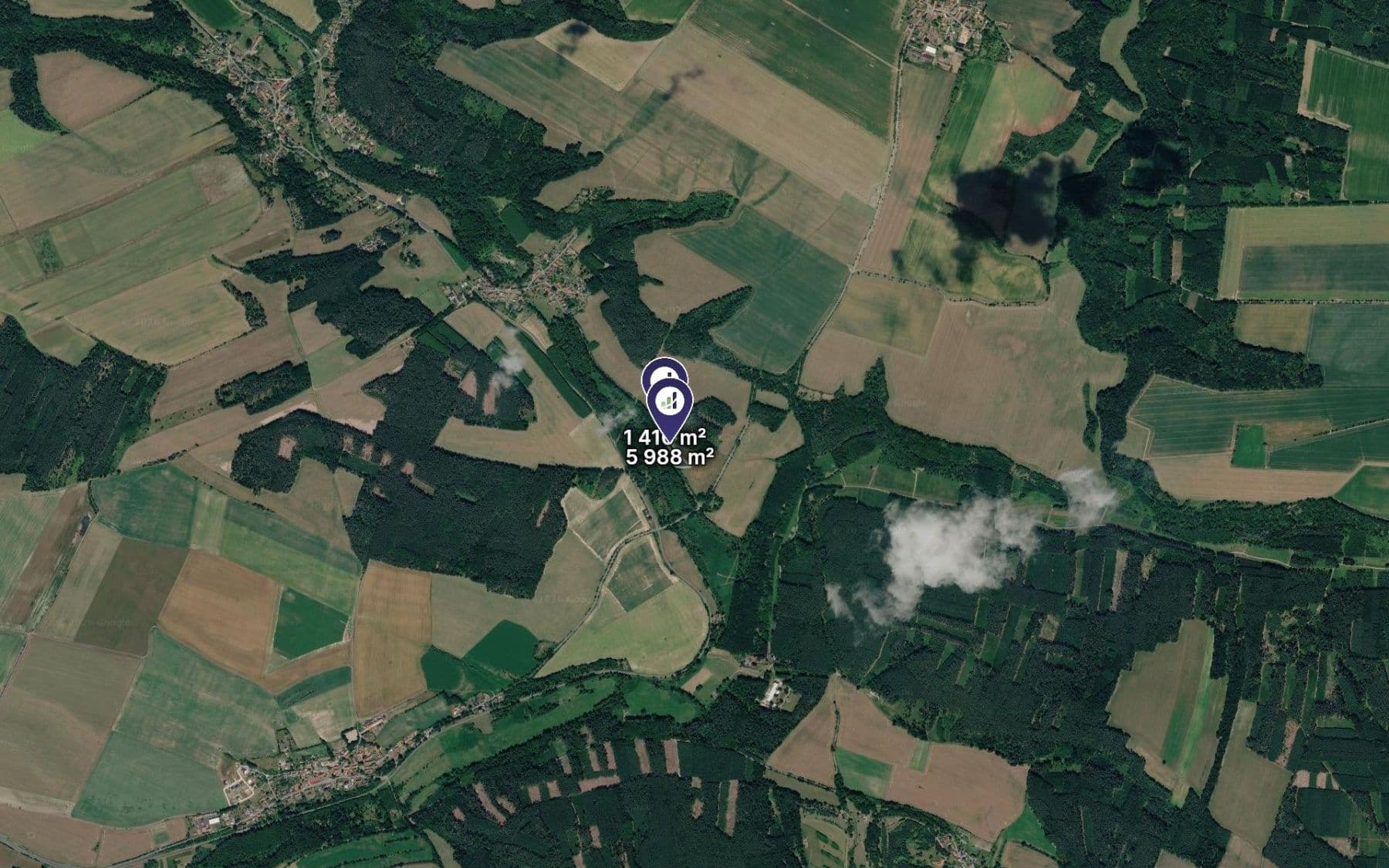Predaj pozemku 7.398 m², Střemy, Středočeský kraj Predaj pozemku 7.398 m², Střemy, Středočeský kraj