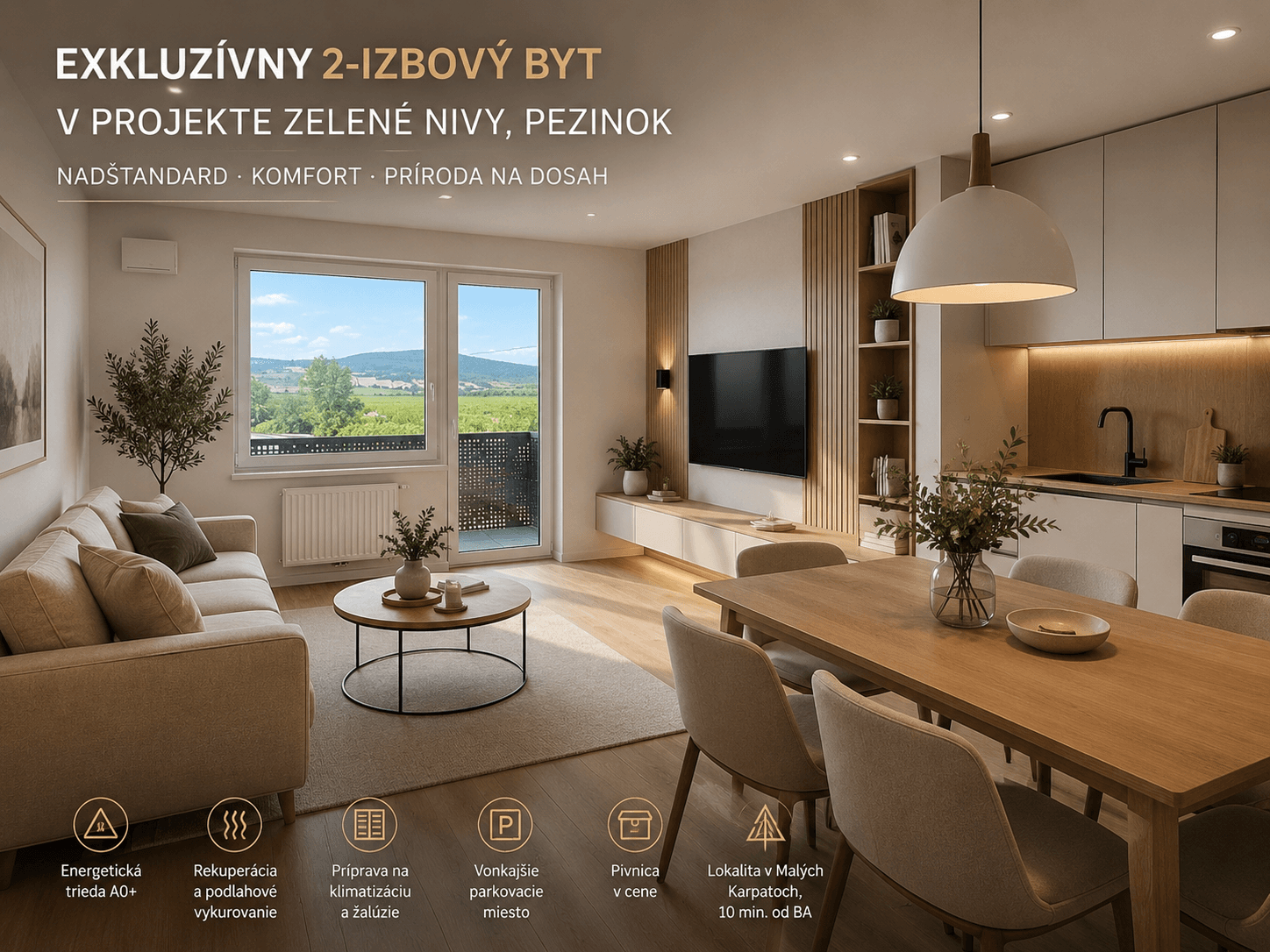 Predaj bytu 2-izbový 50 m², Limbašská cesta, Pezinok, Bratislavský kraj Predaj bytu 2-izbový 50 m², Limbašská cesta, Pezinok, Bratislavský kraj