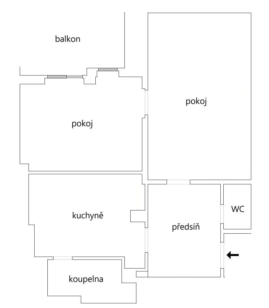 Prenájom bytu 2-izbový 56 m², Petrské náměstí, Praha, Praha Prenájom bytu 2-izbový 56 m², Petrské náměstí, Praha, Praha