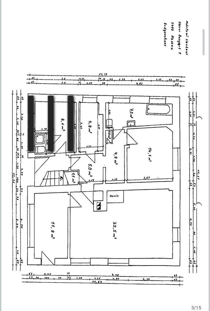 Prenájom bytu 3-izbový 85 m², Nassau, Porýnie-Falcko Prenájom bytu 3-izbový 85 m², Nassau, Porýnie-Falcko