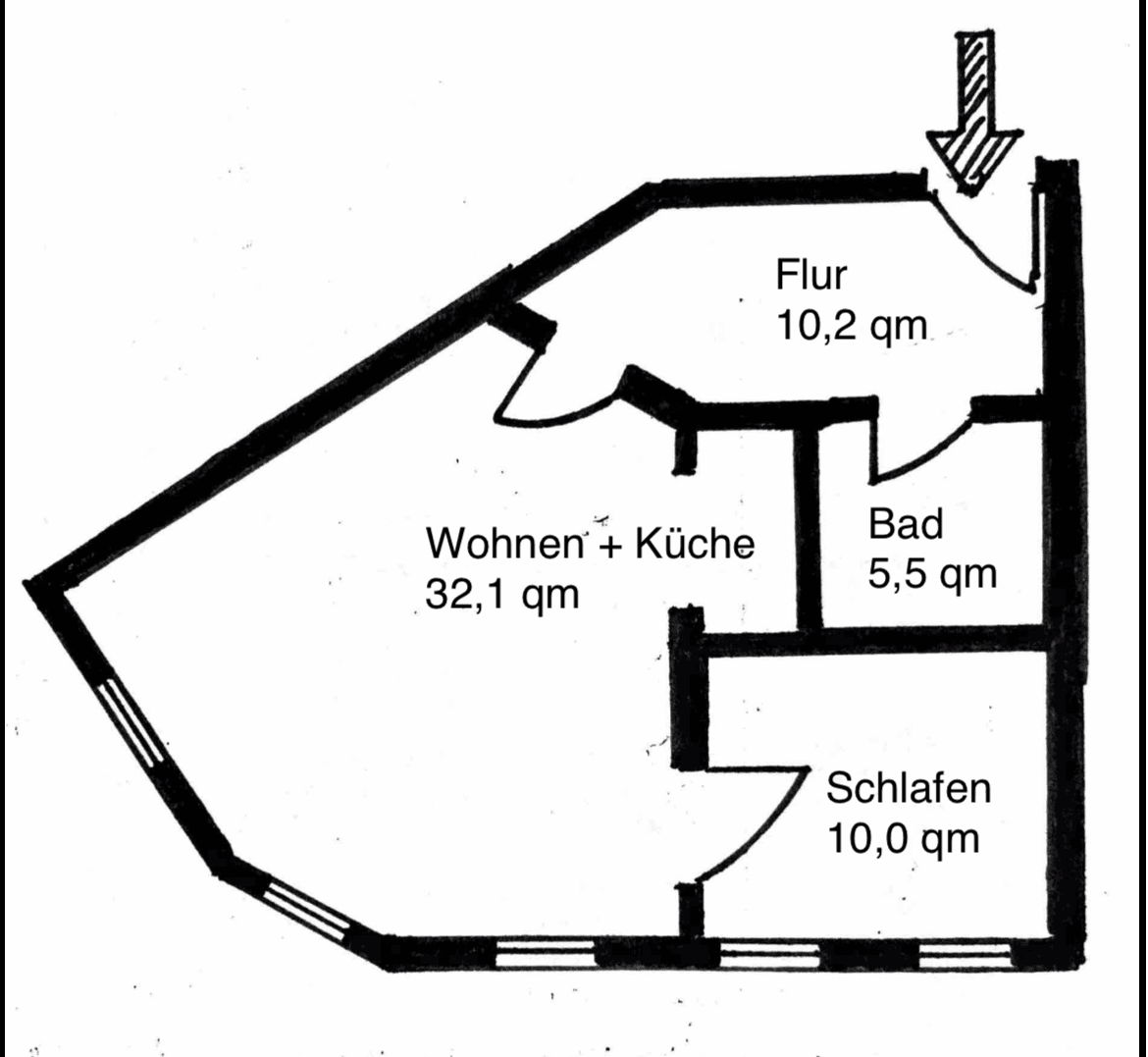 Prenájom bytu 2-izbový 58 m², Könneritzstraße 59, Leipzig, Sasko Prenájom bytu 2-izbový 58 m², Könneritzstraße 59, Leipzig, Sasko