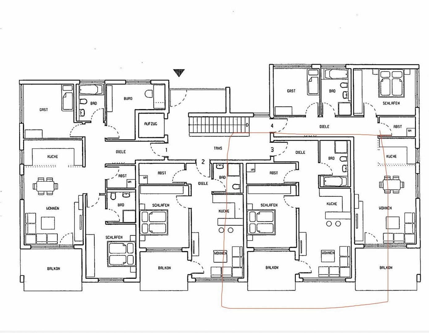 Predaj bytu 2-izbový 63 m², Nidda, Hesensko Predaj bytu 2-izbový 63 m², Nidda, Hesensko
