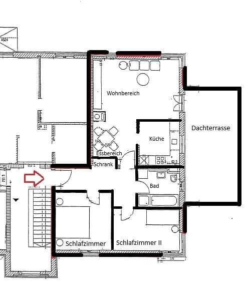 Prenájom bytu 3-izbový 83 m², Buchloe, Bavorsko Prenájom bytu 3-izbový 83 m², Buchloe, Bavorsko