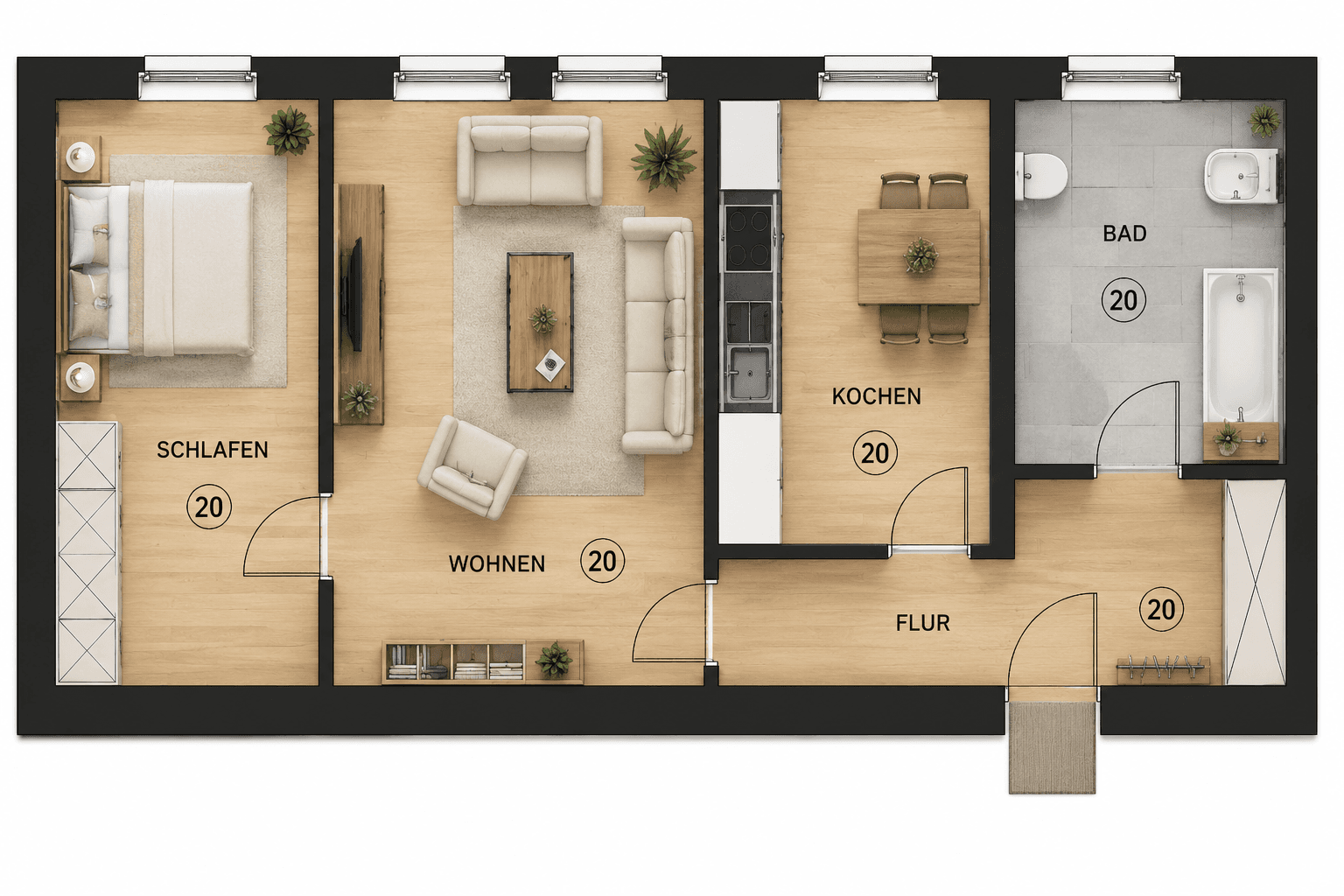 Prenájom bytu 2-izbový 65 m², Leipziger Str. 29, Magdeburg, Sasko-Anhaltsko Prenájom bytu 2-izbový 65 m², Leipziger Str. 29, Magdeburg, Sasko-Anhaltsko