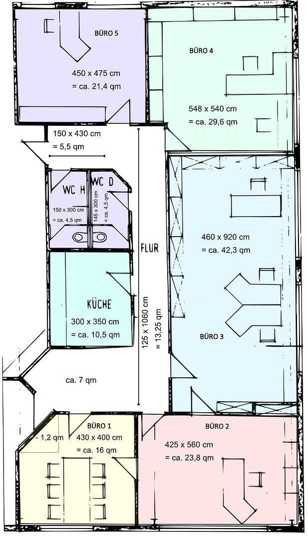 Prenájom kancelárie 178 m², Heiningen, Bádensko-Wurttembersko Prenájom kancelárie 178 m², Heiningen, Bádensko-Wurttembersko