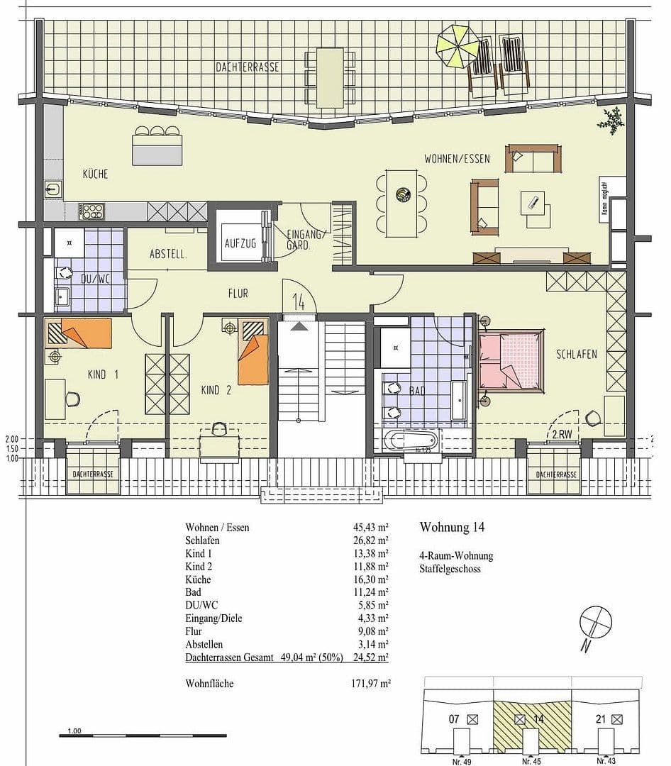 Prenájom bytu 4-izbový 172 m², Neuss, Severné Porýnie - Westfálsko Prenájom bytu 4-izbový 172 m², Neuss, Severné Porýnie - Westfálsko