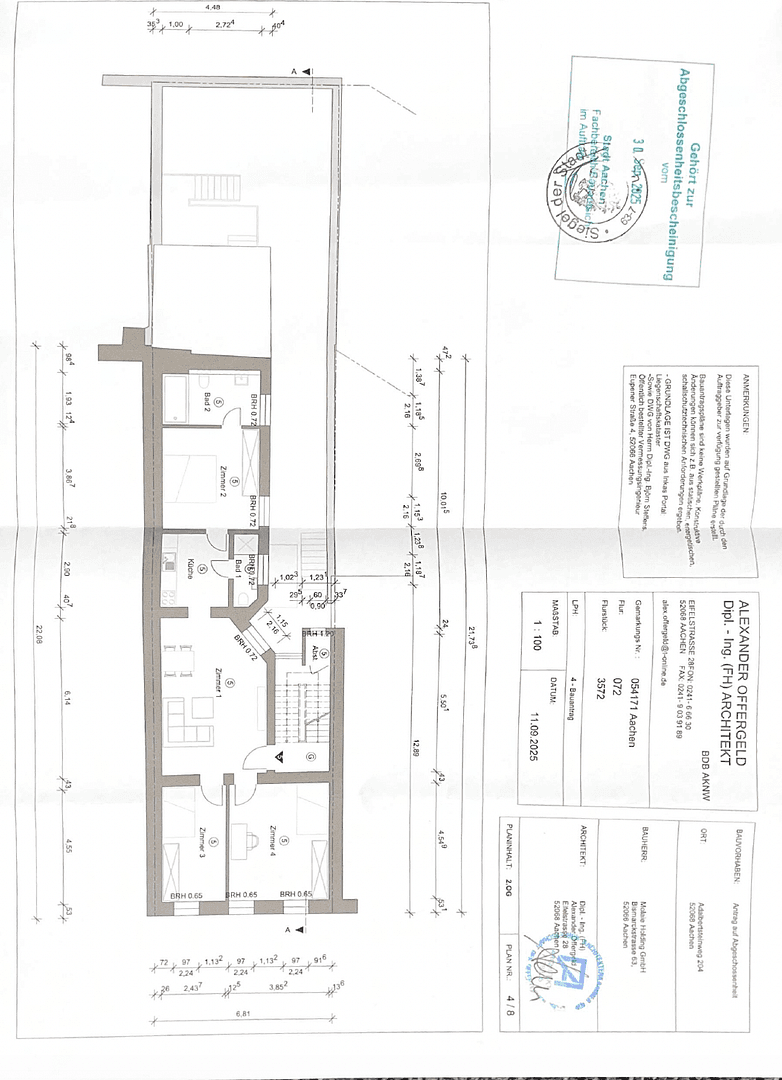 Predaj bytu 4-izbový 85 m², Adalbertsteinweg 204, Aachen, Severné Porýnie - Westfálsko Predaj bytu 4-izbový 85 m², Adalbertsteinweg 204, Aachen, Severné Porýnie - Westfálsko