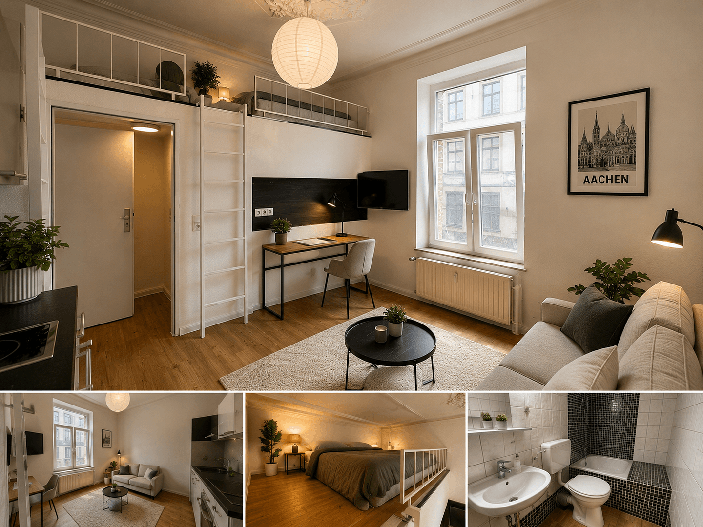 Predaj bytu 1-izbový 20 m², Bismarckstrasse 201, Aachen, Severné Porýnie - Westfálsko Predaj bytu 1-izbový 20 m², Bismarckstrasse 201, Aachen, Severné Porýnie - Westfálsko