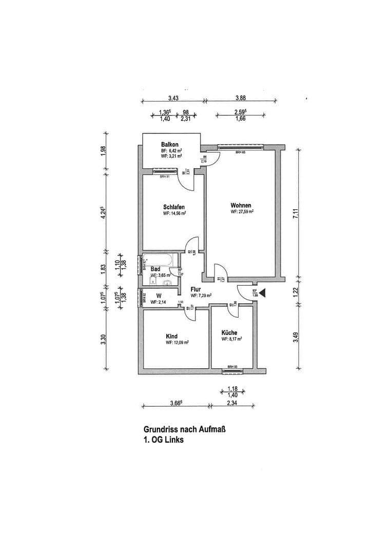 Prenájom bytu 3-izbový 79 m², Pattensen, Dolné Sasko Prenájom bytu 3-izbový 79 m², Pattensen, Dolné Sasko